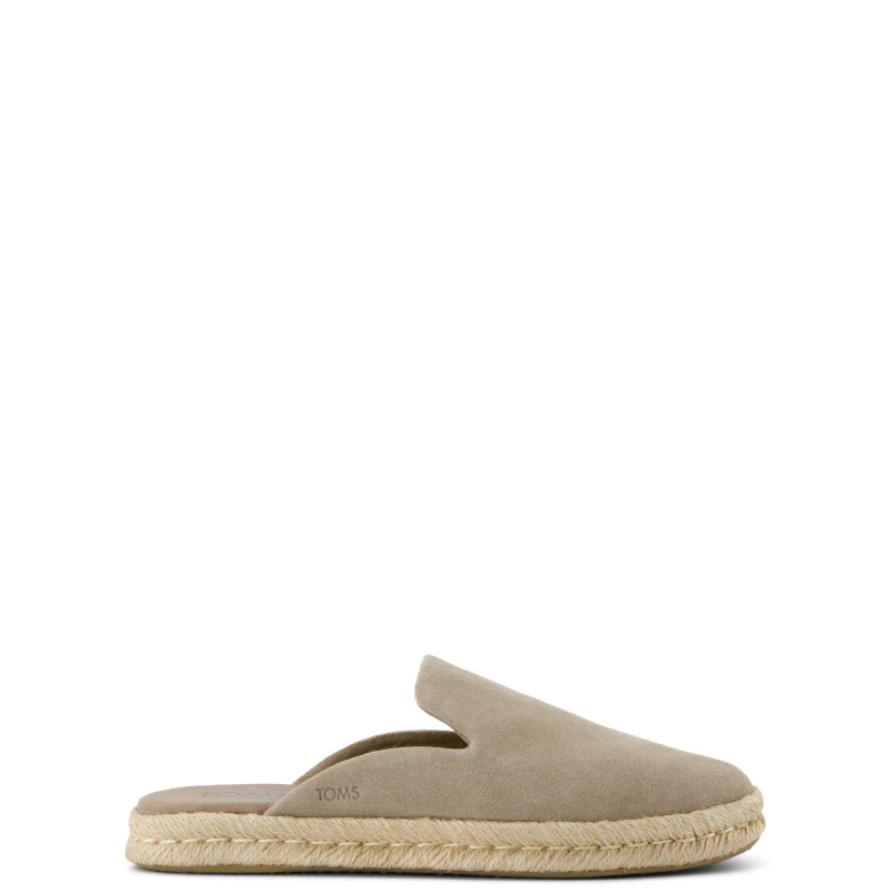 Image of Toms Santiago Mule Canvas Slip Ons 4 (36.5) Brown 01209405240