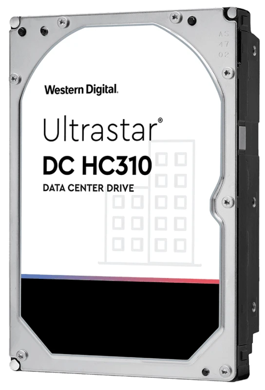 Image of Western Digital Western Digital Ultrastar DC HC310 HUS726T4TALE6L4 internal hard drive 4TB 7200 RPM 256 MB 3.5" Serial ATA III 0B36040
