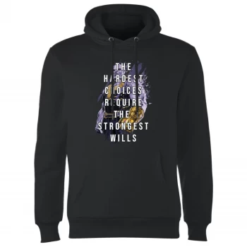 Image of Avengers The Strongest Will Hoodie - Black - XXL