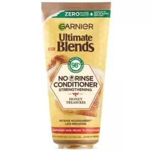 Image of Garnier Ultimate Blends Honey Treasures No Rinse Strengthening Conditioner