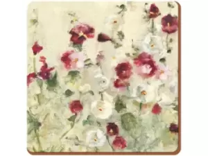 Image of Wild Field Poppies Pack Of 6 Premium Coasters