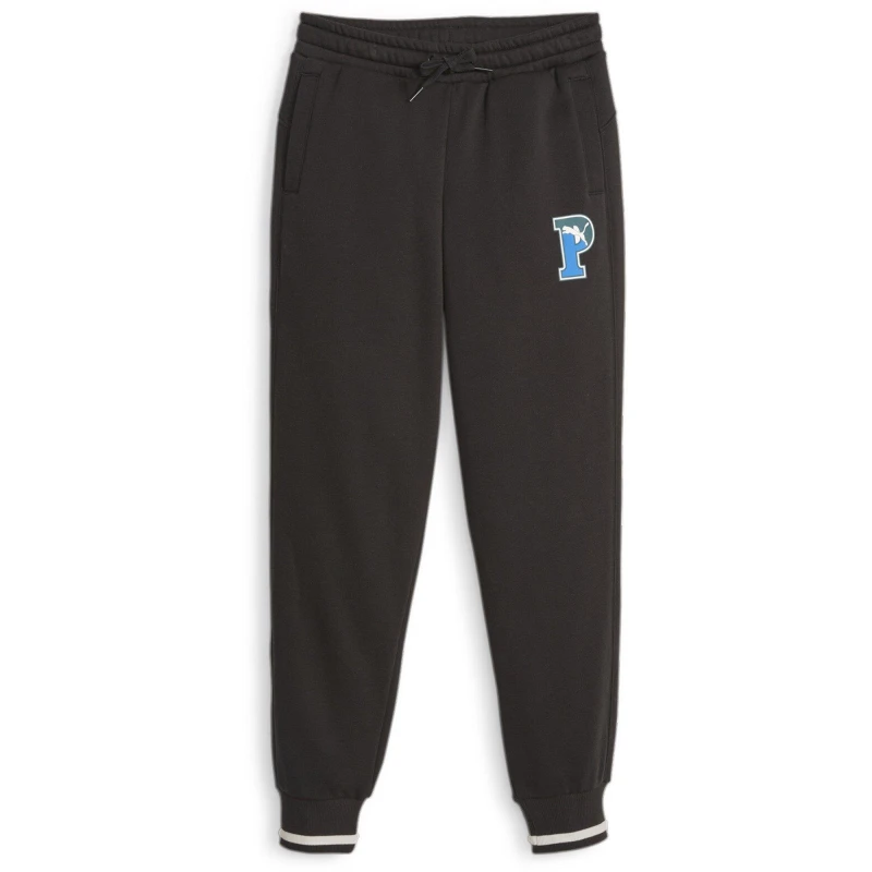 Image of Puma Fleece Jogging Bottoms Juniors - Black 13 - 14 Years