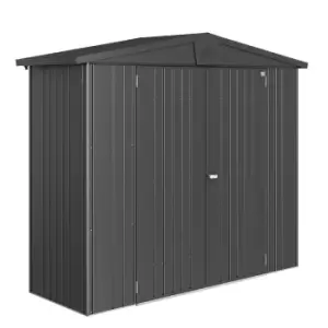 Image of Biohort Europa Size 2A Metal Shed 8' x 3' - Dark Grey