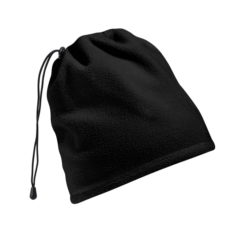 Image of Beechfield Womens Suprafleece Snood Cap in Black Female One Size