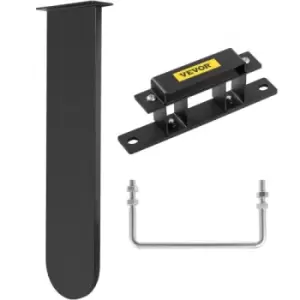 Image of VEVOR Chainsaw Holder, 21.5" x 5.1" Powder Coated SPCC Steel, Tool Mount Accessories with U-Shape Bolt, Universal Chain Saw Carrier Kit for Tractors,