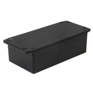 Image of Hammond 1590WP1FLBK Watertight Diecast Enclosure Flanged 153x82x46...