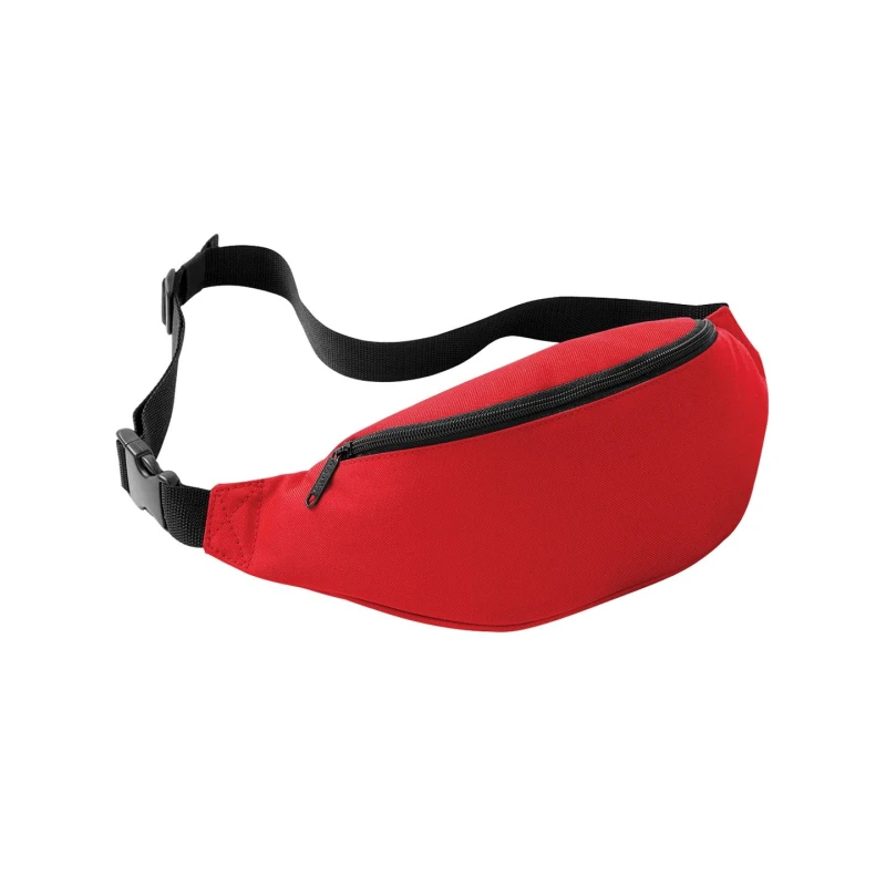 Image of Bagbase Waist Bag in Red Red Unisex One Size
