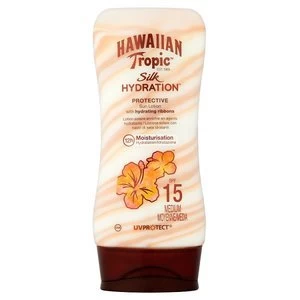 Image of Hawaiian Tropic Silk Hyd Lot SPF 15 180ml