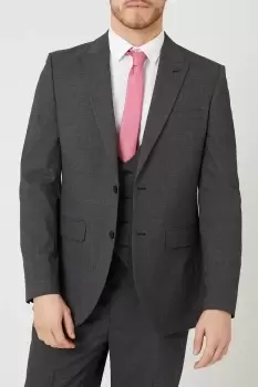 Image of Tailored Fit Charcoal Suit Jacket