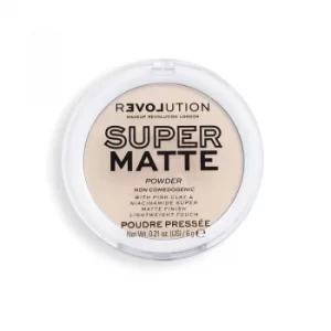 Image of Relove by Revolution Super Matte Pressed Powder Translucent