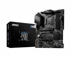 Image of MSI Z490A PRO Intel Socket LGA1200 H5 Motherboard