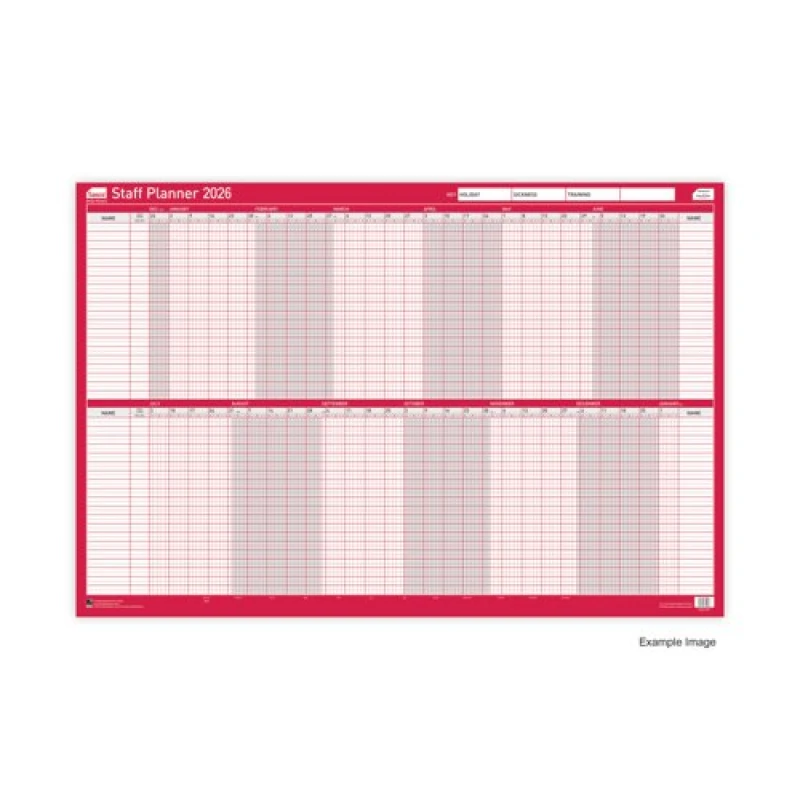 Image of Sasco Staff Planner Mounted 2026 2410275