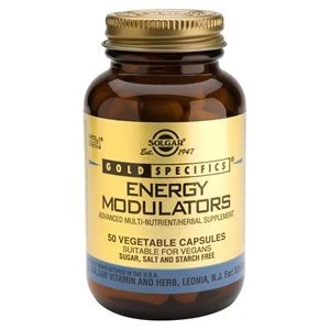 Image of Solgar Gold Specifics Energy Modulatorsamp174 Vegetable Capsules 50 vegicaps