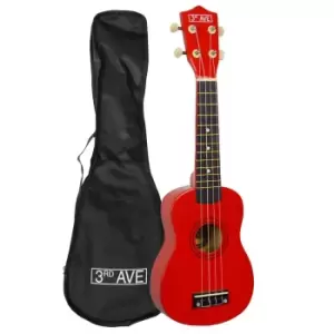 Image of 3rd Avenue Ukulele, red
