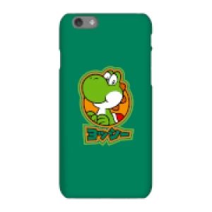Image of Nintendo Super Mario Yoshi Kanji Phone Case - iPhone 6S - Snap Case - Matte