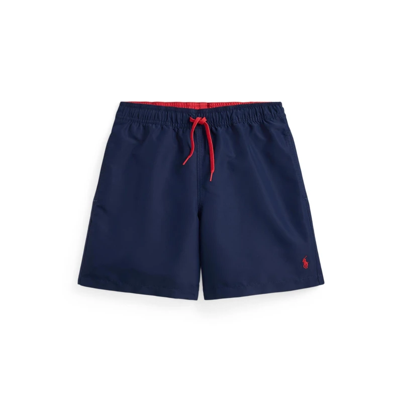 Image of POLO RALPH LAUREN Logo Swim Shorts Juniors - Blue Blue One Size
