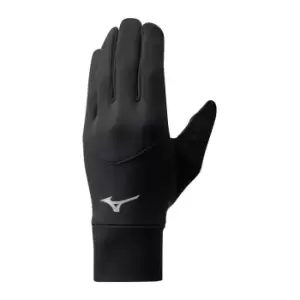 Image of Mizuno Warmalite Running Gloves - Black