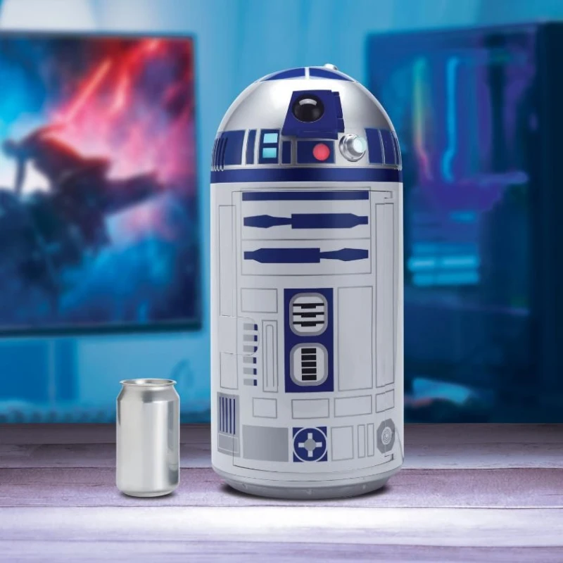 Image of Star Wars Star Wars R2D2 Thermoelectric Mini Fridge in White White One Size Unisex 5060411781641