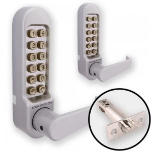 Image of Borg 5451 Combination Both Sides Flat Handles + Latch