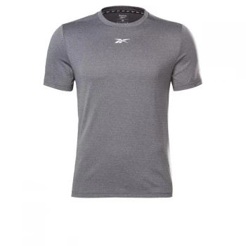 Image of Reebok Workout Ready M lange T-Shirt Mens - Black