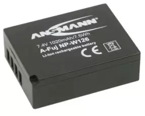 Image of Ansmann A-FUJ NP-W 126 Lithium-Ion (Li-Ion) 1020 mAh