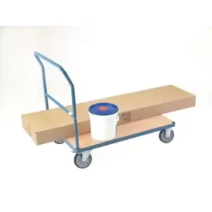 Image of Slingsby Fetra Heavy Duty Platform Trucks With Open Handle, 850 x 500mm Platform