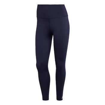 Image of adidas Optime Training Luxe 7/8 Tights Womens - Blue