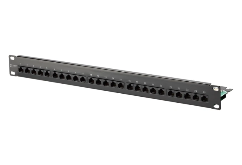 Image of METZ CONNECT 130814-0203-E patch panel 1U