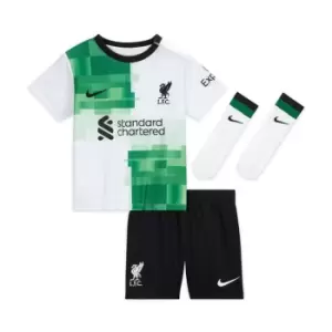 Image of Nike Liverpool Away Babykit 2023 2024 Baby - White
