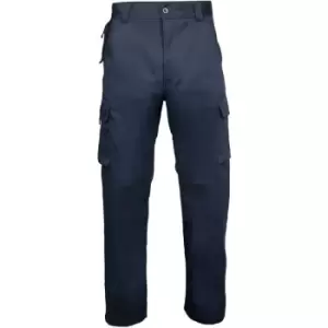 Image of RTY Workwear Mens Premium Work Trousers / Pants (4XL x Long) (Navy) - Navy