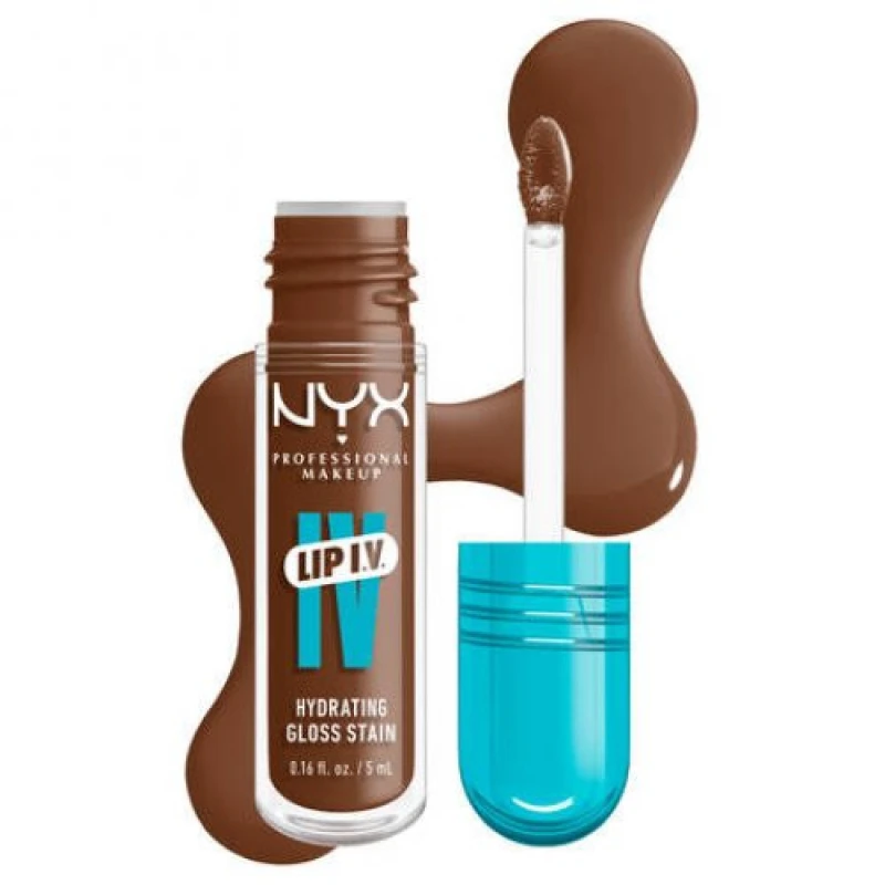 Image of NYX Lip I.V. Hydrating Gloss Stain Splash N Spice 5 ml