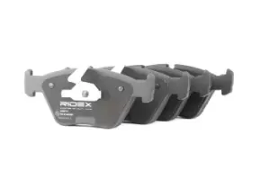 Image of RIDEX Brake pad set 402B0116 Brake pads,Brake pad set, disc brake BMW,ROVER,MG,3 Limousine (E46),3 Touring (E46),3 Coupe (E46),X3 (E83)