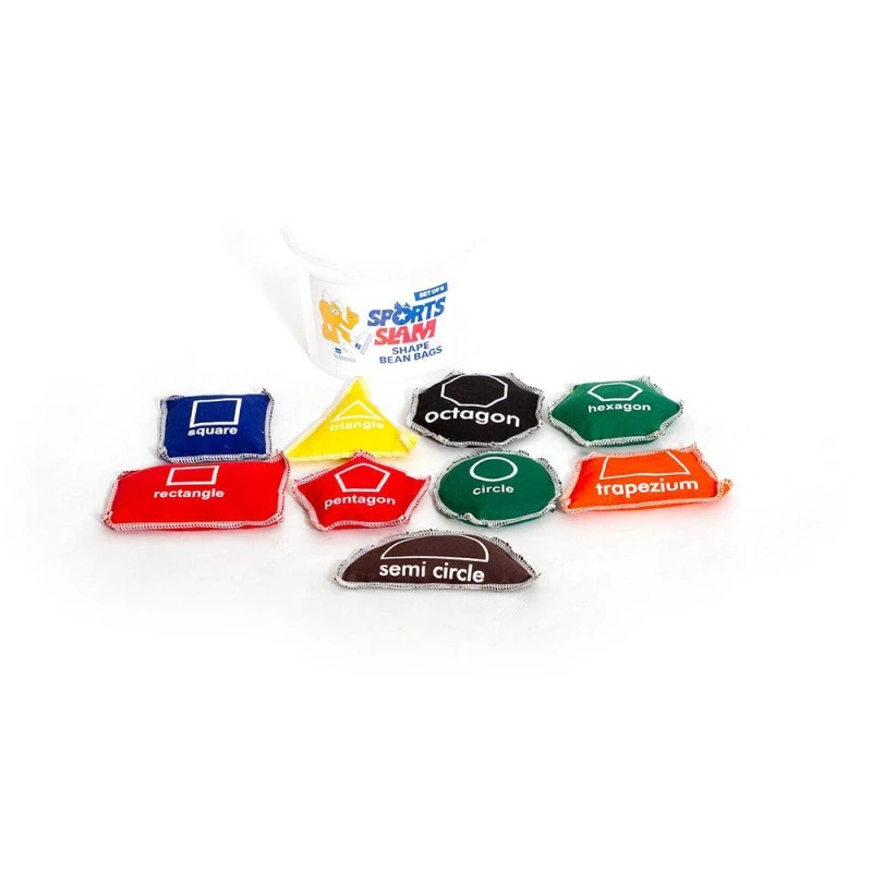Image of Sports Directory Shape Bean Bag Bucket (Set of 9) Neutral unisex One Size