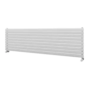 Image of Ximax Champion Satin White Horizontal Designer Radiator, (W)1800mm X (H)526mm