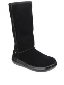 Image of Rocket Dog Sugardaddy Knee High Boots - Black, Size 7, Women