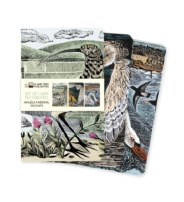 Image of Angela Harding: Wildlife Set of 3 Mini Notebooks Notebook / blank book