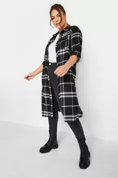 Image of Check Longline Shirt