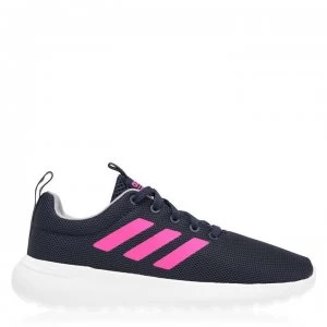 Image of adidas Lite Racer 2 Junior Girls Trainers - Blue/Wht/Pink