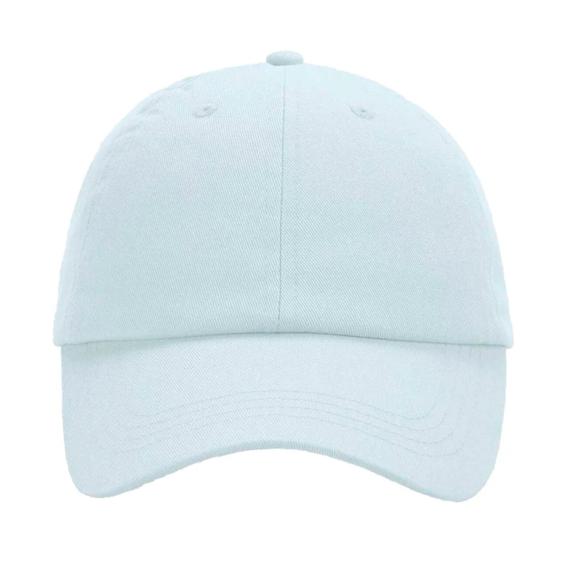 Image of Beechfield Mens 6 Panel Low Profile Baseball Cap in Light Blue Light Blue Male One Size