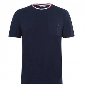 Image of Lacoste French T Shirt - Navy 166