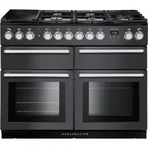 Image of Rangemaster NEXSE110DFFSLC 118210 Nexus SE 110 Dual Fuel in Slate Chrome Trim