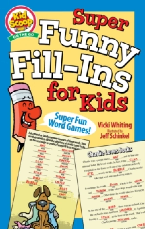 Image of Vicki Whiting Super Funny Fill-Ins for Kids Book Multi unisex
