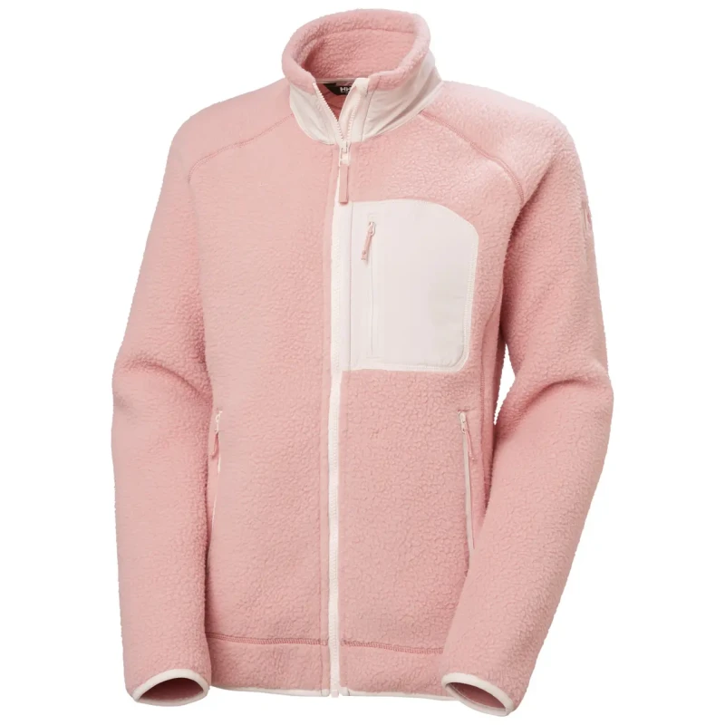 Image of Womens fleece Helly Hansen Imperial Pile Block Rose Female L