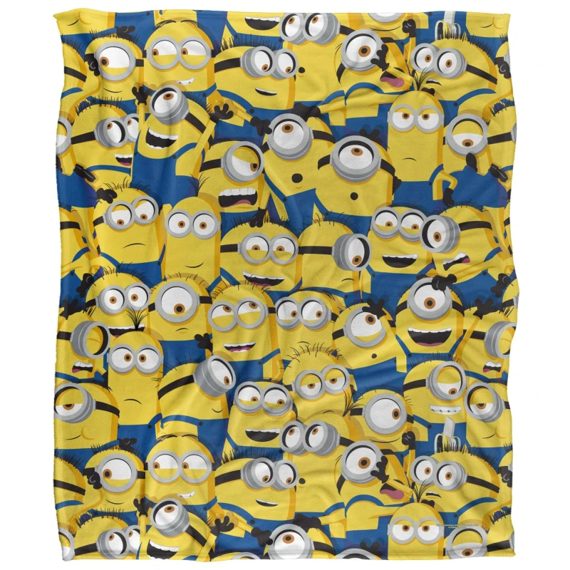 Image of Minions Group Blanket Minion Group unisex One Size