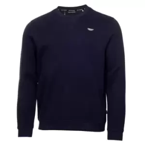 Image of DKNY Golf Harlem Badge Sweater Mens - Blue