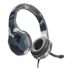 Image of Speedlink - Immersive Stereo Sound Stereo Headset - Colour Camo Blue