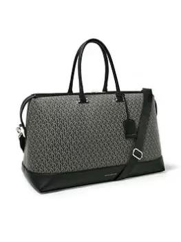 Image of Katie Loxton Kl Printed Weekend Bag - Charcoal, Grey, Women