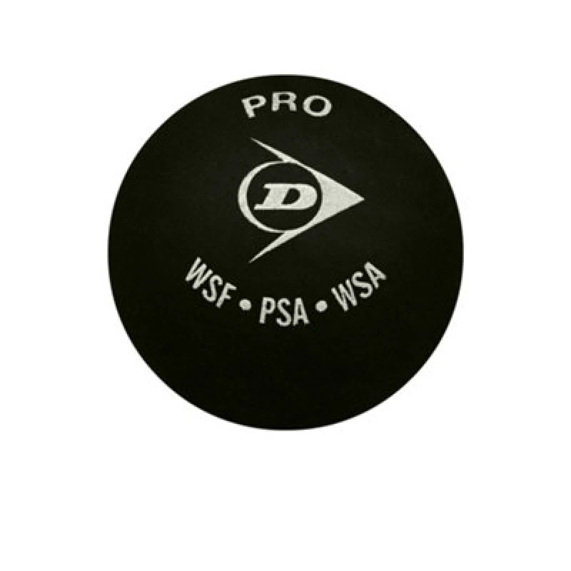 Image of Dunlop Pro Squash Balls (Pack Of 3) Black unisex