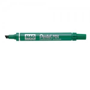 Image of N60 Perm Marker Chisel Tip GR PK12