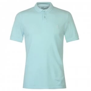 Image of Original Penguin Original Garment Dye Polo Shirt - Pastel Blue